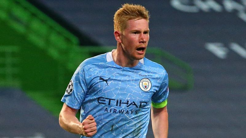 De Bruyne is Man City's captain now.